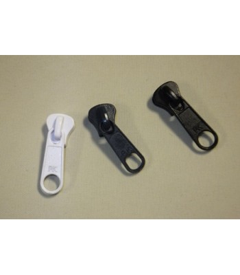 Zip Single Slider for 5mm moulded plastic zipping